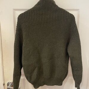 Aritzia Women's Olive Green Montpellier Sweater